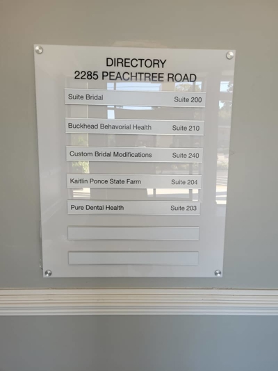 Acrylic Signs Photo